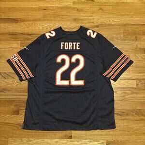 Chicago Bears Men's 3XL NFL Blue Jersey Nike On Field Matt Forte Navy Blue